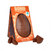 Front of Solid Belgian Milk Caramel Chocolate egg